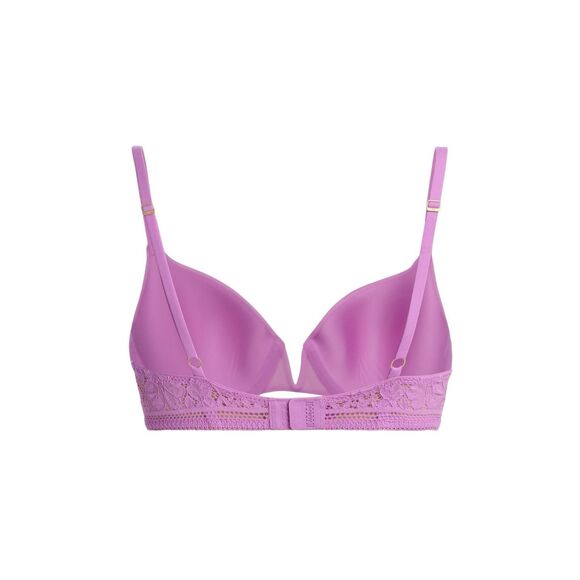NWT Wolford Straight Laced Demi Cup Bra 70B 32B Orchid - Picture 11 of 14